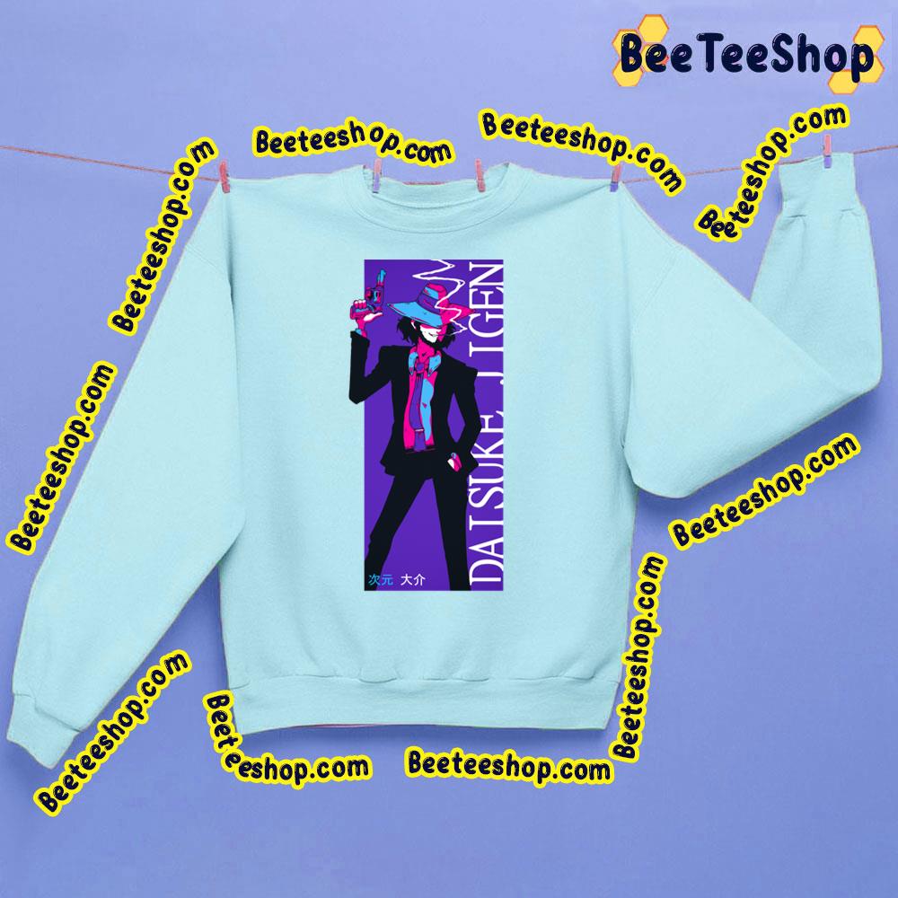 Purple Back Ground Jigen Daisuke Daisuke Jigen Lupin III Trending Unisex Shirt Purple Back Ground Jigen Daisuke Daisuke Jigen Lupin III Trending Unisex Shirt