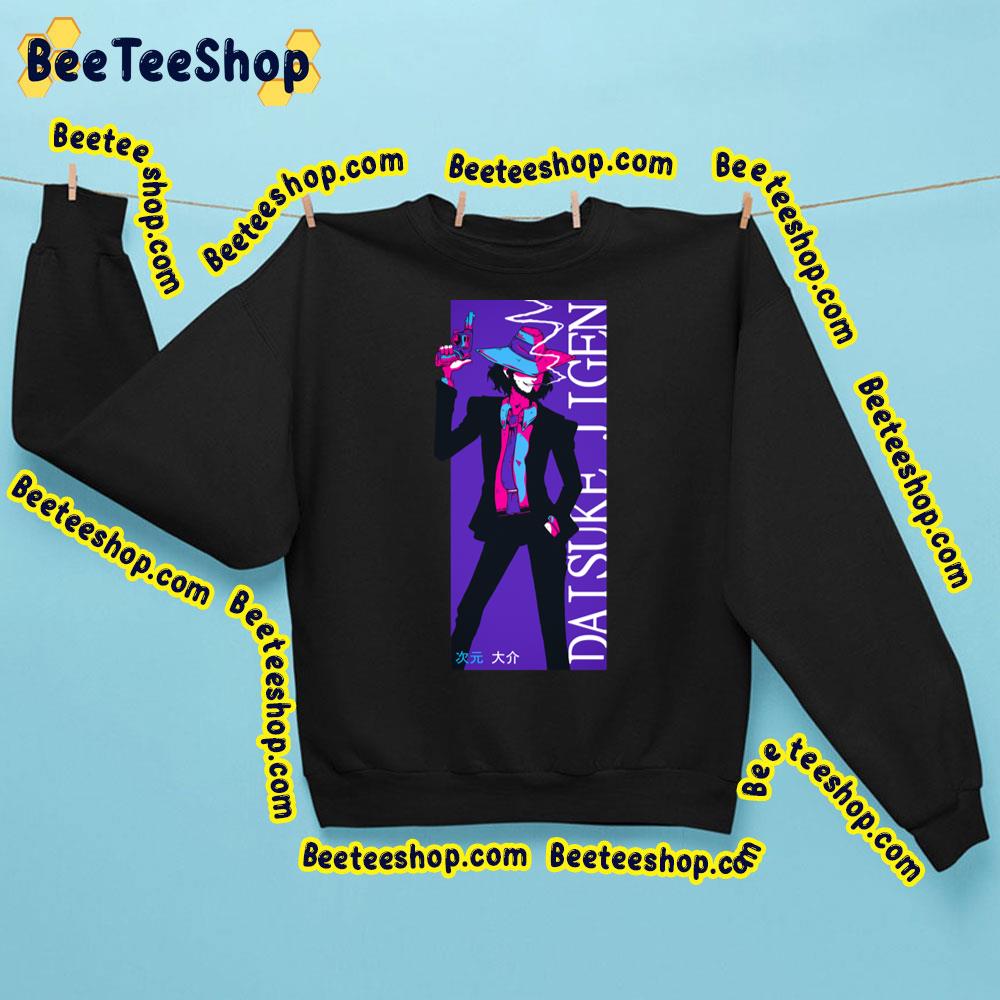 Purple Back Ground Jigen Daisuke Daisuke Jigen Lupin III Trending Unisex Shirt Purple Back Ground Jigen Daisuke Daisuke Jigen Lupin III Trending Unisex Shirt