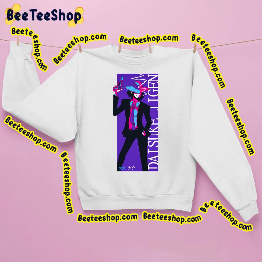 Purple Back Ground Jigen Daisuke Daisuke Jigen Lupin III Trending Unisex Shirt Purple Back Ground Jigen Daisuke Daisuke Jigen Lupin III Trending Unisex Shirt
