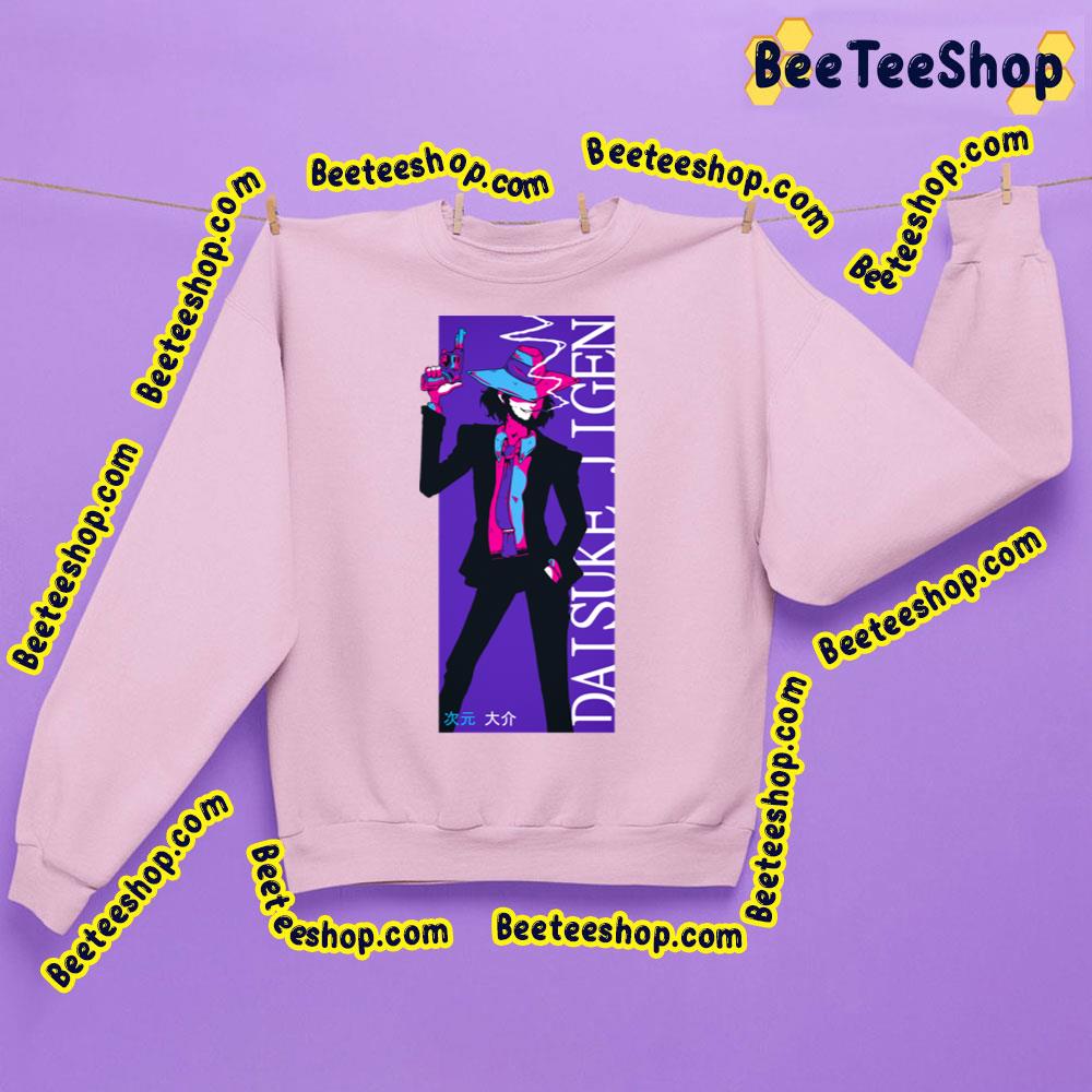 Purple Back Ground Jigen Daisuke Daisuke Jigen Lupin III Trending Unisex Shirt Purple Back Ground Jigen Daisuke Daisuke Jigen Lupin III Trending Unisex Shirt