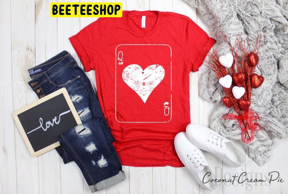 Queen Of Hearts Trending Unisex Shirt Queen Of Hearts Trending Unisex Shirt