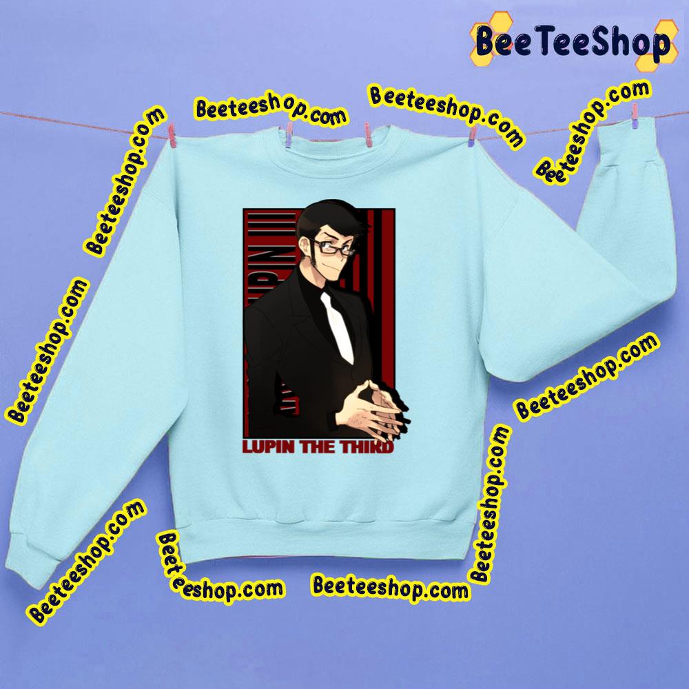 Red Background Arsene Lupin III Trending Unisex Shirt Red Background Arsene Lupin III Trending Unisex Shirt