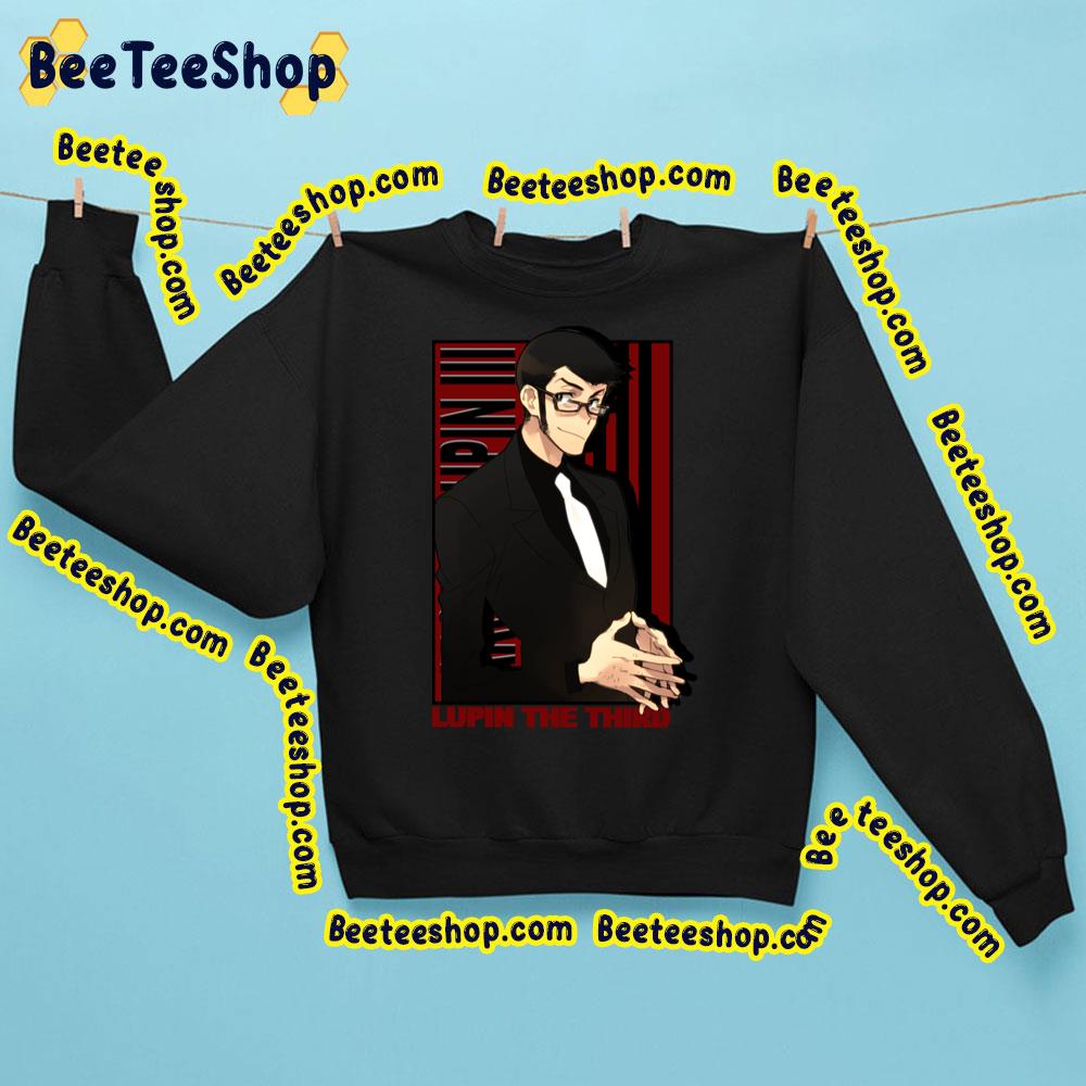 Red Background Arsene Lupin III Trending Unisex Shirt Red Background Arsene Lupin III Trending Unisex Shirt