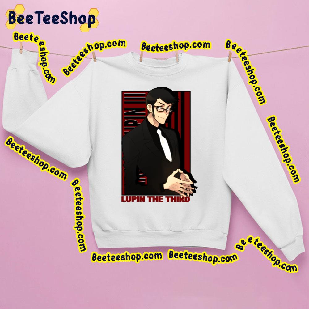 Red Background Arsene Lupin III Trending Unisex Shirt Red Background Arsene Lupin III Trending Unisex Shirt