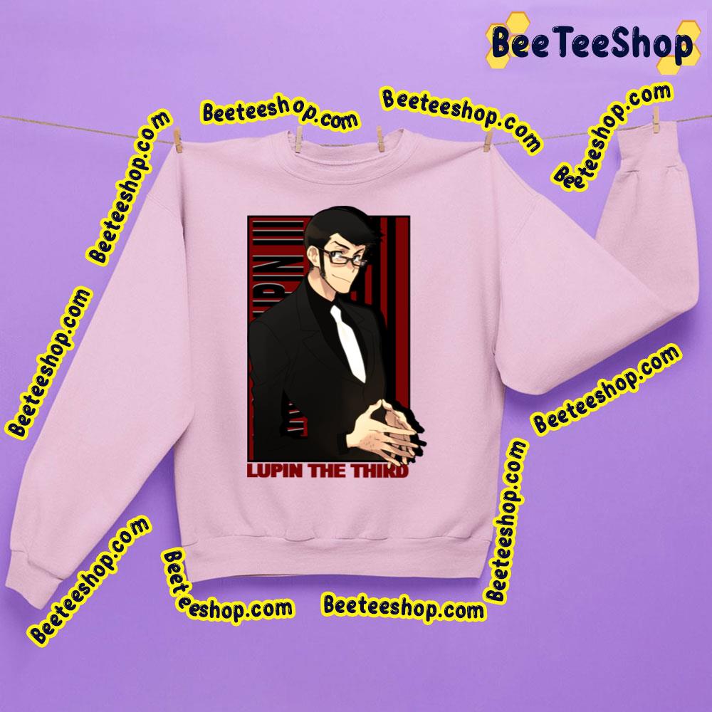 Red Background Arsene Lupin III Trending Unisex Shirt Red Background Arsene Lupin III Trending Unisex Shirt