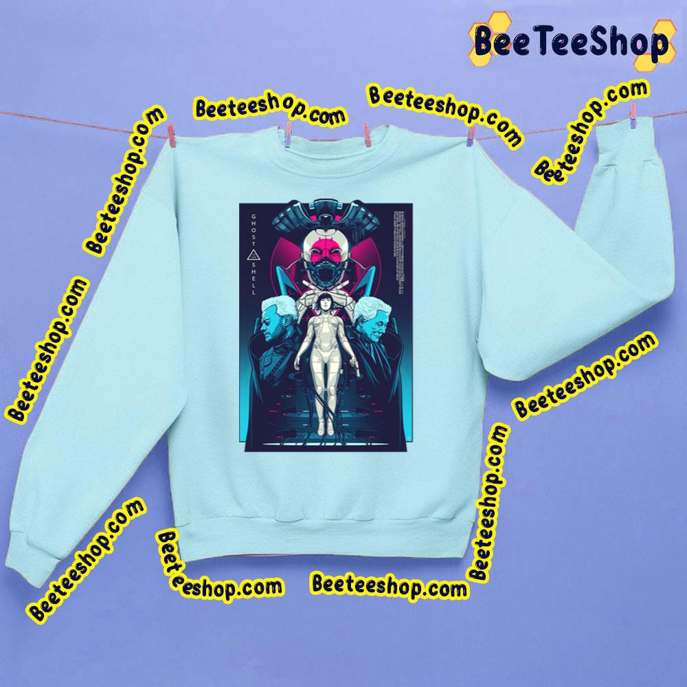 Retro Ghost In The Shell Design Trending Unisex Shirt Retro Ghost In The Shell Design Trending Unisex Shirt