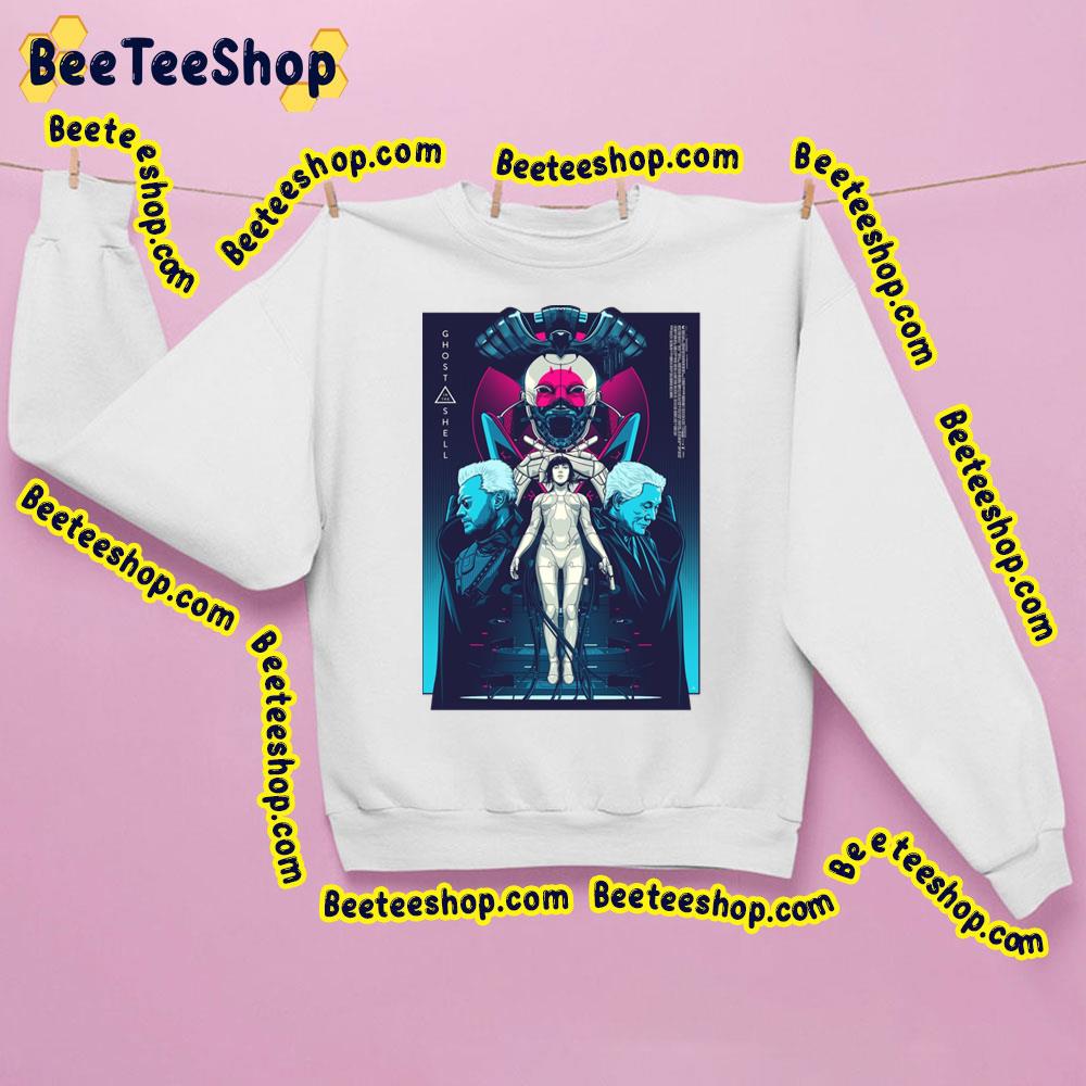 Retro Ghost In The Shell Design Trending Unisex Shirt Retro Ghost In The Shell Design Trending Unisex Shirt