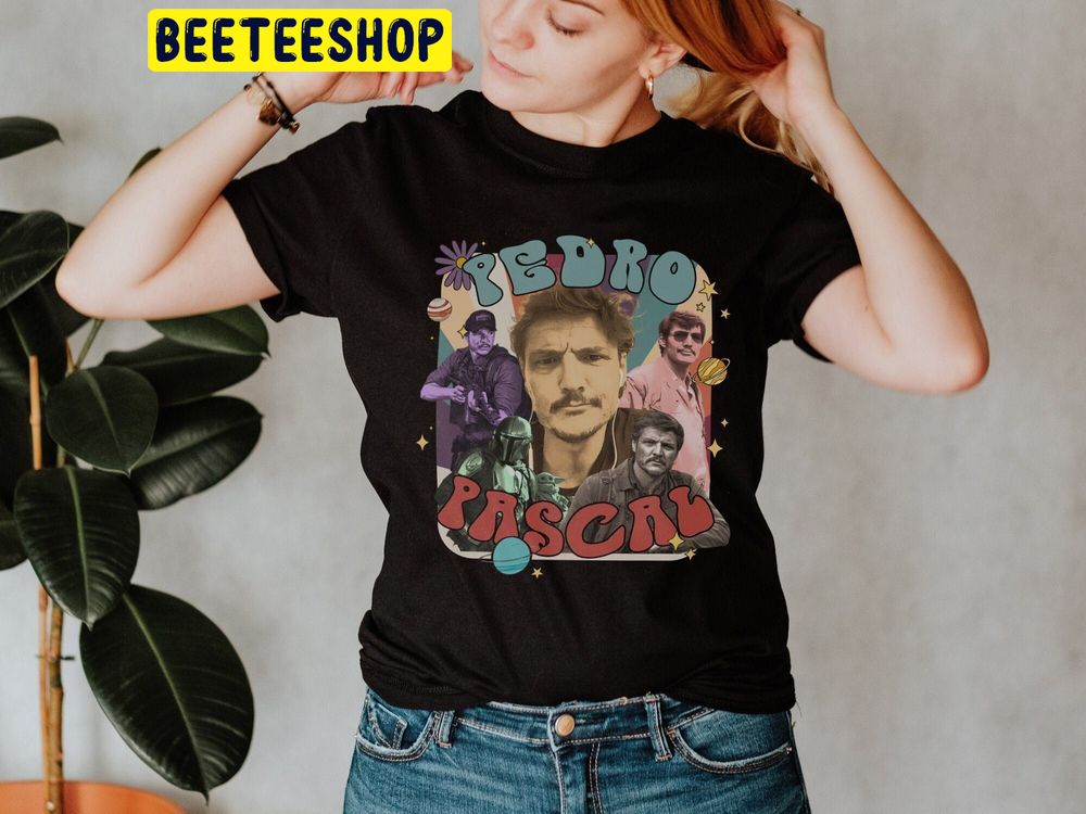 Retro Pedro Pascal 90s Trending Unisex T-Shirt Retro Pedro Pascal 90s Trending Unisex T-Shirt