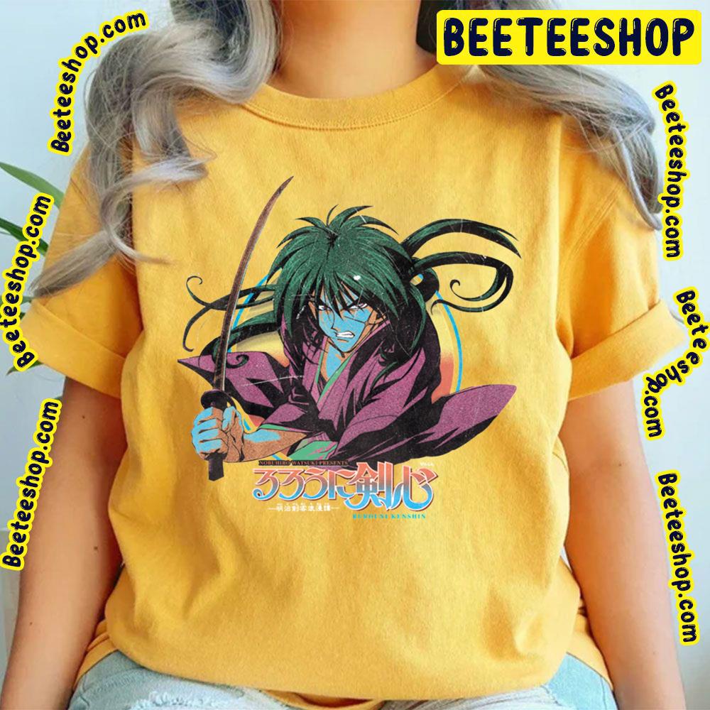 Retro Rurouni Kenshin Trending Unisex T-Shirt Retro Rurouni Kenshin Trending Unisex T-Shirt
