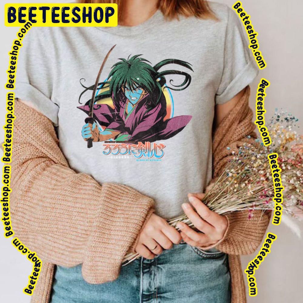 Retro Rurouni Kenshin Trending Unisex T-Shirt Retro Rurouni Kenshin Trending Unisex T-Shirt