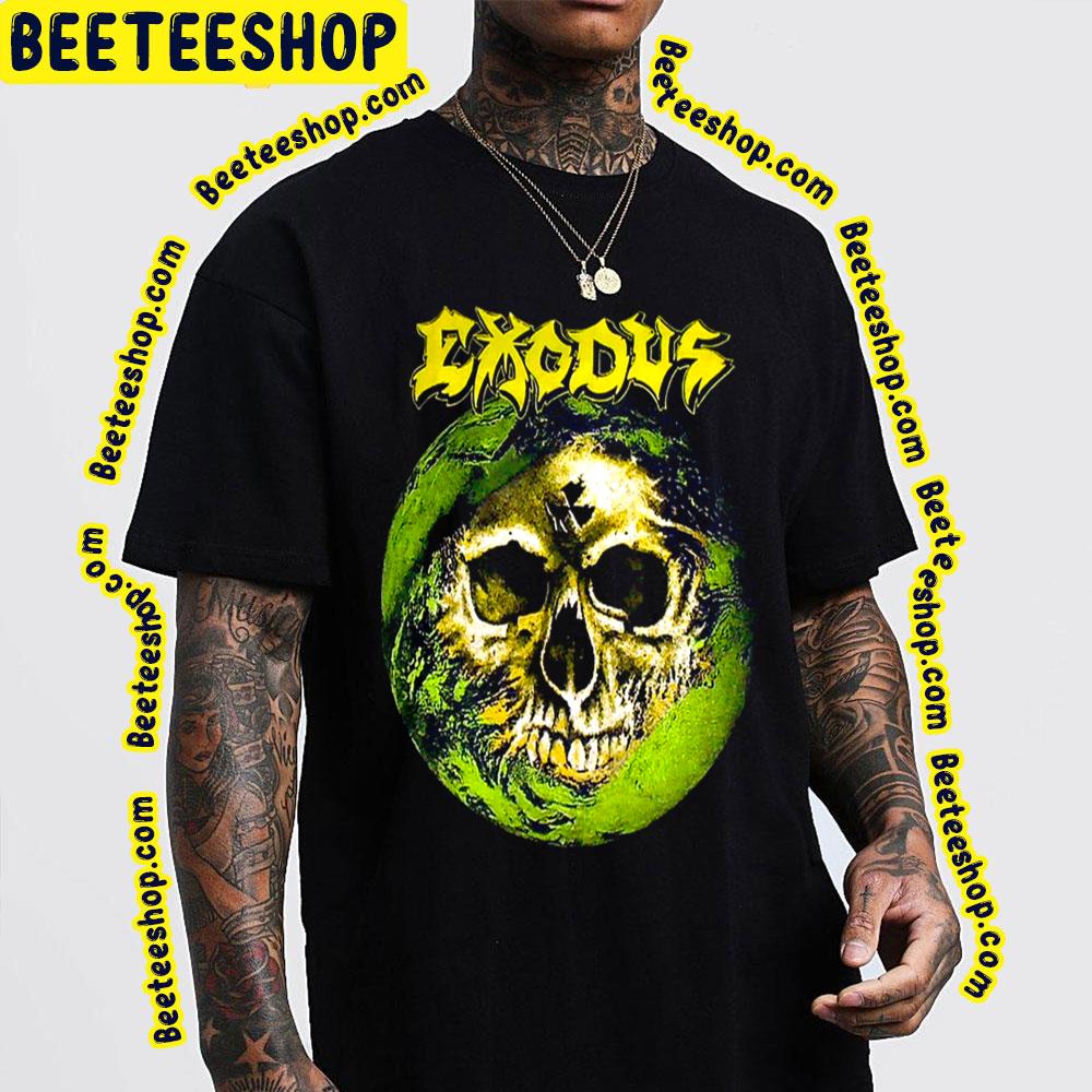 Retro Skull Exodus Trending Unisex T-Shirt Retro Skull Exodus Trending Unisex T-Shirt