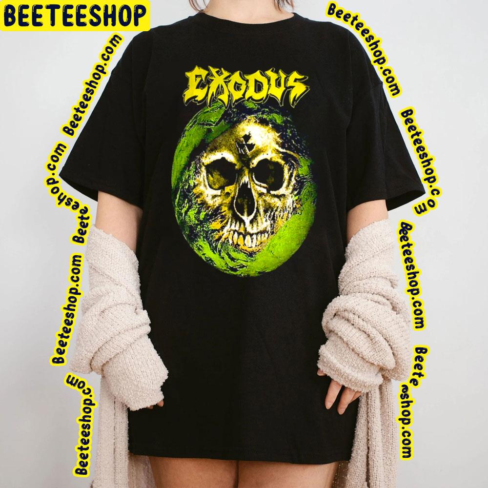 Retro Skull Exodus Trending Unisex T-Shirt Retro Skull Exodus Trending Unisex T-Shirt