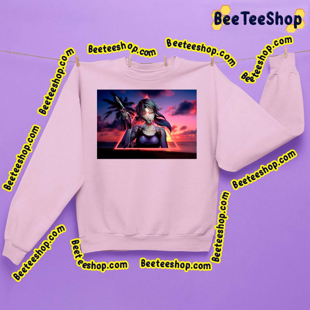 Retro Sunset Revy Black Lagoon Trending Unisex Shirt Retro Sunset Revy Black Lagoon Trending Unisex Shirt