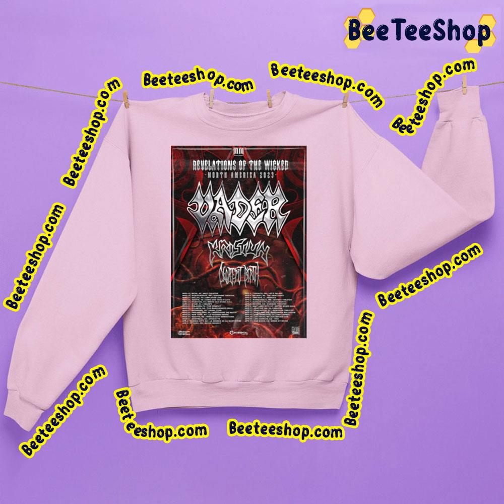 Revelations Of The Wicked North America 2023 Dates Trending Unisex Sweatshirt Revelations Of The Wicked North America 2023 Dates Trending Unisex Sweatshirt