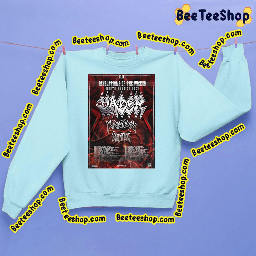 Revelations Of The Wicked North America 2023 Dates Trending Unisex Sweatshirt Revelations Of The Wicked North America 2023 Dates Trending Unisex Sweatshirt