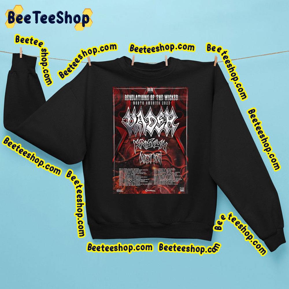 Revelations Of The Wicked North America 2023 Dates Trending Unisex Sweatshirt Revelations Of The Wicked North America 2023 Dates Trending Unisex Sweatshirt