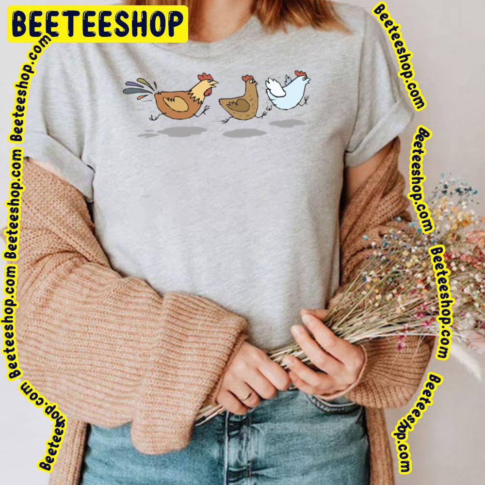 Running Chicken Memet Trending Unisex T-Shirt Running Chicken Memet Trending Unisex T-Shirt