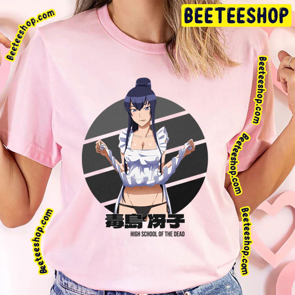 Saeko Busujima High School Of The Dead Circle Design Trending Unisex T-Shirt Saeko Busujima High School Of The Dead Circle Design Trending Unisex T-Shirt