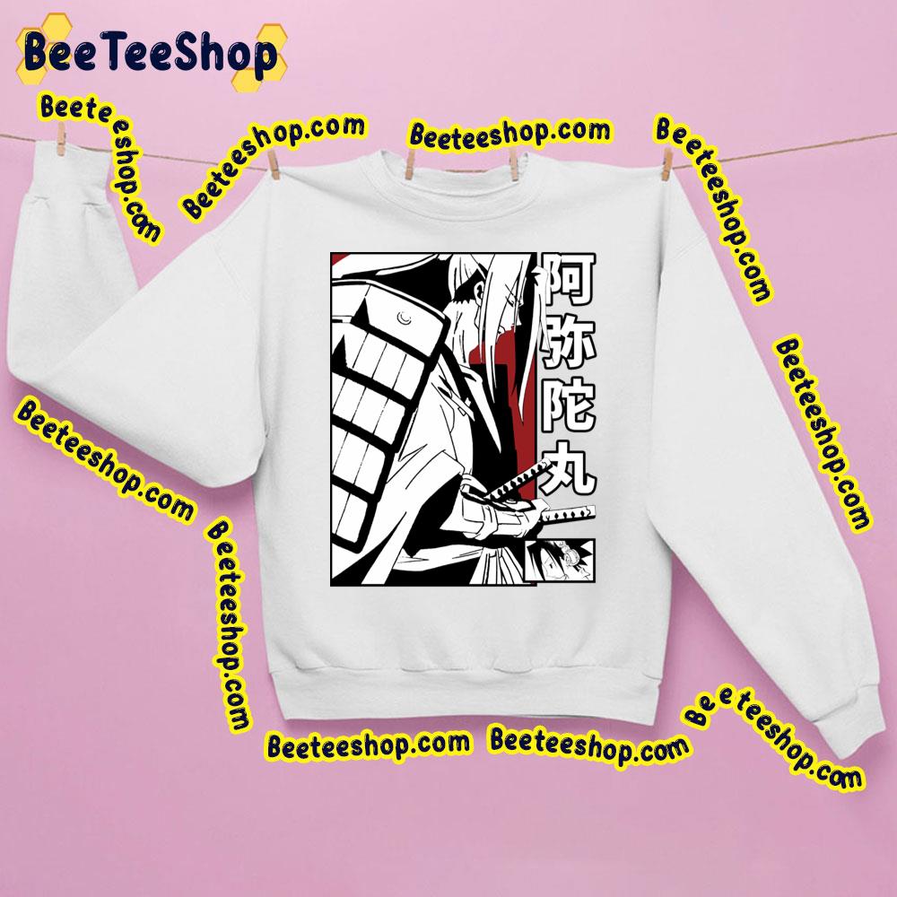 Samurai Amidamaru Ghost And Yoh Shaman King Trending Unisex Sweatshirt Samurai Amidamaru Ghost And Yoh Shaman King Trending Unisex Sweatshirt