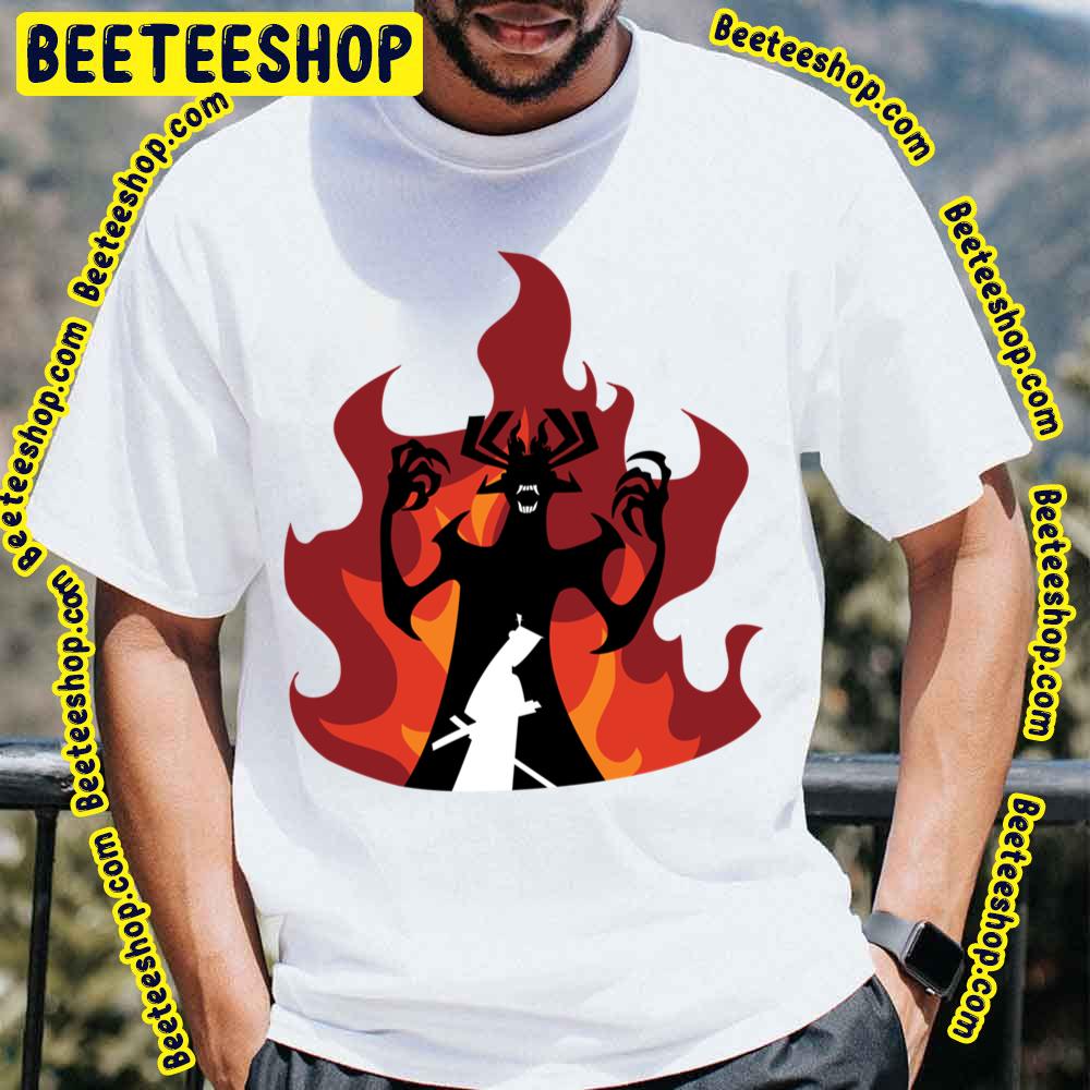 Samurai Jac Vs Aku Final Battle Trending Unisex T-Shirt Samurai Jac Vs Aku Final Battle Trending Unisex T-Shirt