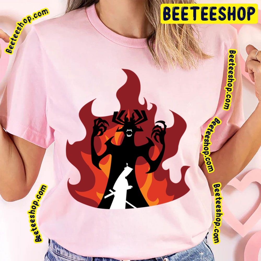 Samurai Jac Vs Aku Final Battle Trending Unisex T-Shirt Samurai Jac Vs Aku Final Battle Trending Unisex T-Shirt