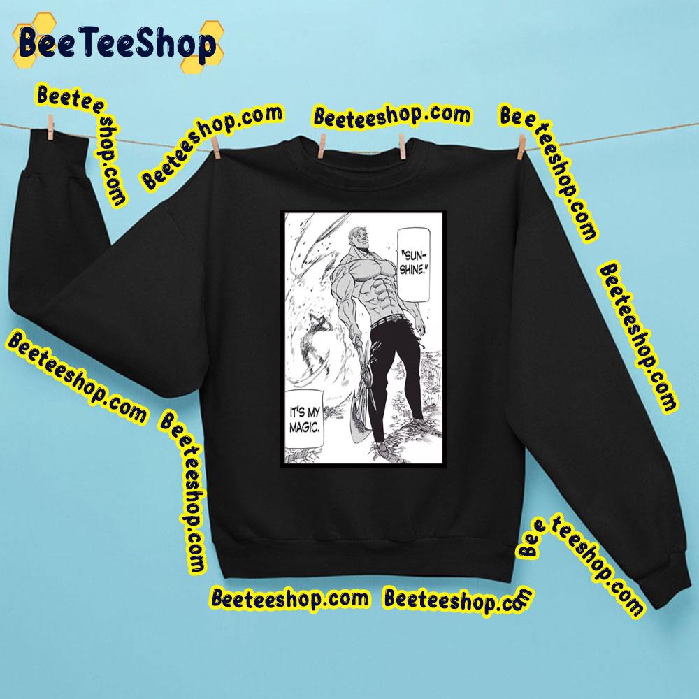 Seven Deadly Sins Escanor Sunshine Trending Unisex Sweatshirt Seven Deadly Sins Escanor Sunshine Trending Unisex Sweatshirt