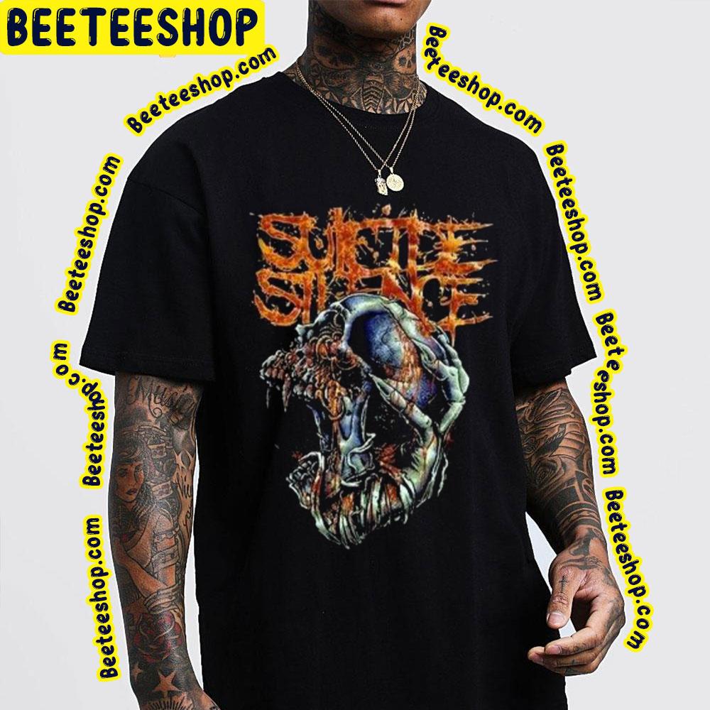 Skull Art Suicide Silence Trending Unisex T-Shirt Skull Art Suicide Silence Trending Unisex T-Shirt