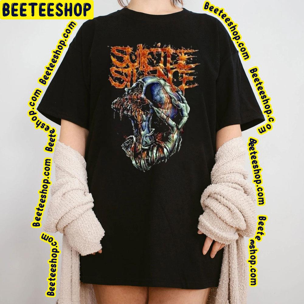 Skull Art Suicide Silence Trending Unisex T-Shirt Skull Art Suicide Silence Trending Unisex T-Shirt