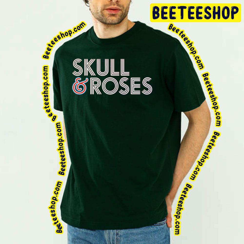 Skull & Roses Logo Trending Unisex T-Shirt Skull & Roses Logo Trending Unisex T-Shirt