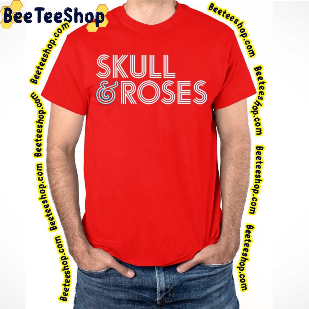 Skull & Roses Logo Trending Unisex T-Shirt Skull & Roses Logo Trending Unisex T-Shirt