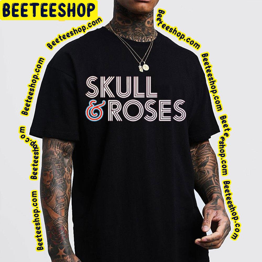 Skull & Roses Logo Trending Unisex T-Shirt Skull & Roses Logo Trending Unisex T-Shirt
