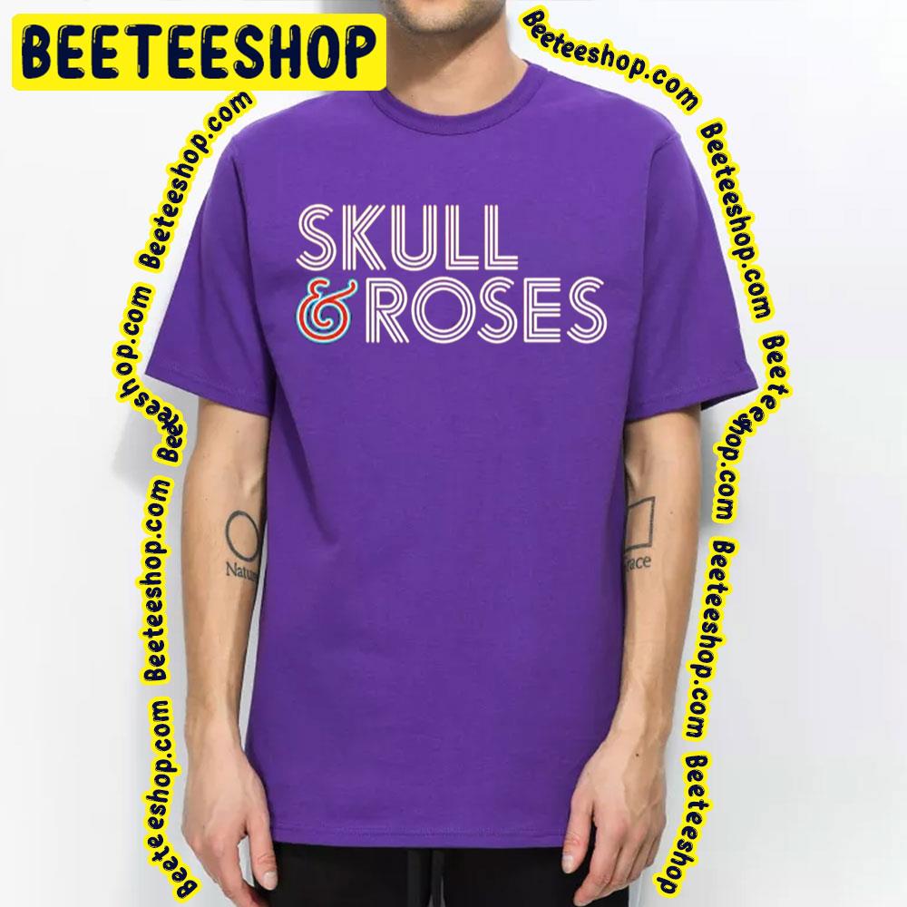 Skull & Roses Logo Trending Unisex T-Shirt Skull & Roses Logo Trending Unisex T-Shirt
