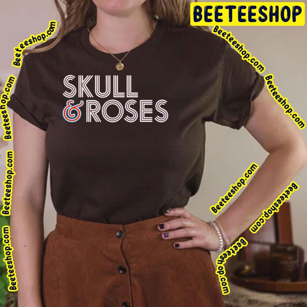 Skull & Roses Logo Trending Unisex T-Shirt Skull & Roses Logo Trending Unisex T-Shirt