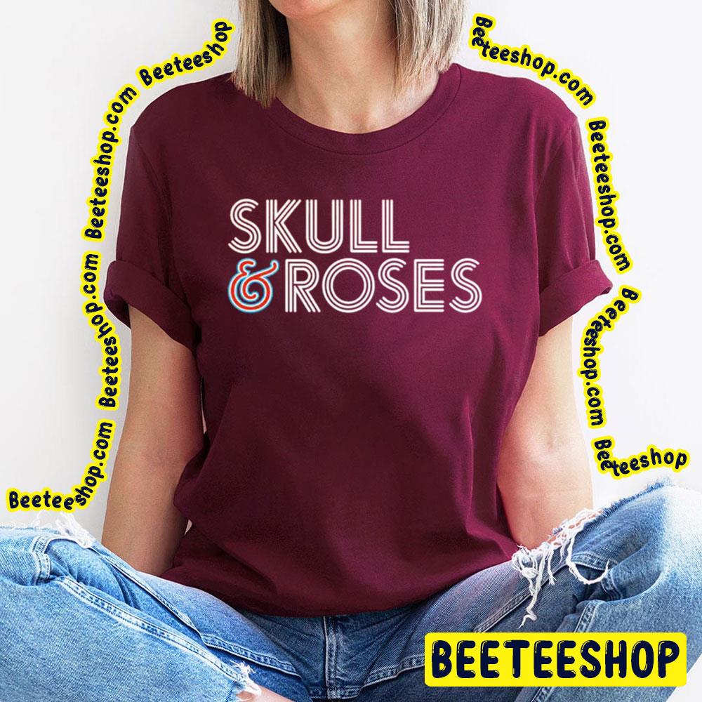 Skull & Roses Logo Trending Unisex T-Shirt Skull & Roses Logo Trending Unisex T-Shirt