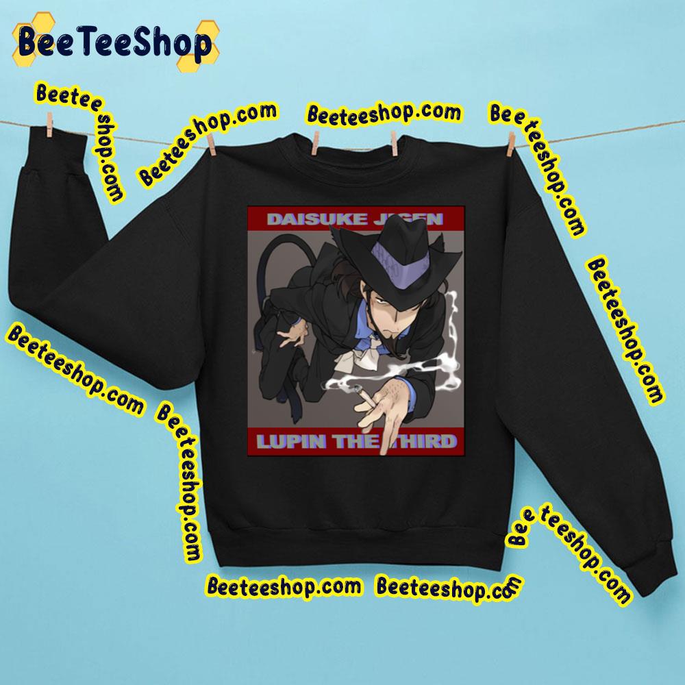 Smoking Daisuke Jigen Lupin III Trending Unisex Shirt Smoking Daisuke Jigen Lupin III Trending Unisex Shirt