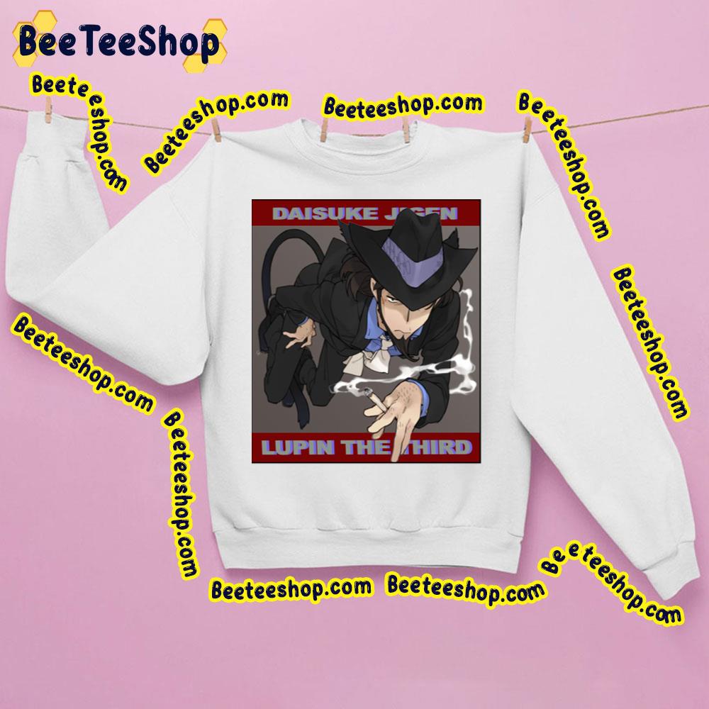 Smoking Daisuke Jigen Lupin III Trending Unisex Shirt Smoking Daisuke Jigen Lupin III Trending Unisex Shirt