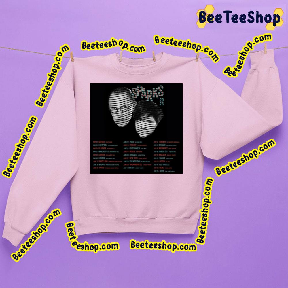 Sparks 2023 Dates Trending Unisex Sweatshirt Sparks 2023 Dates Trending Unisex Sweatshirt