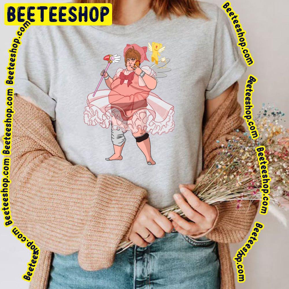 Sumo Wrestler As Sakura Card Captor Trending Unisex T-Shirt Sumo Wrestler As Sakura Card Captor Trending Unisex T-Shirt