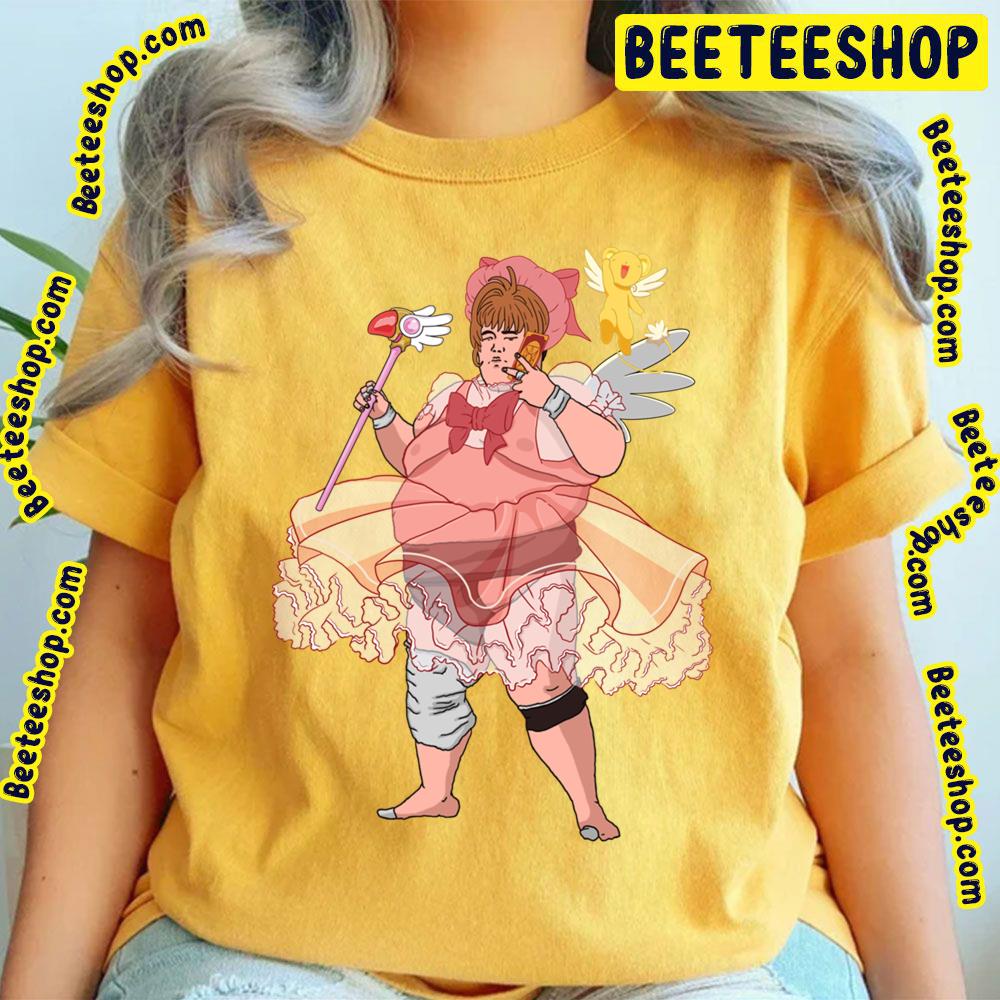 Sumo Wrestler As Sakura Card Captor Trending Unisex T-Shirt Sumo Wrestler As Sakura Card Captor Trending Unisex T-Shirt