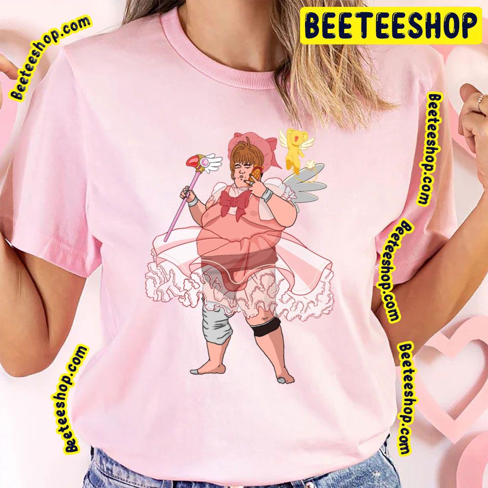 Sumo Wrestler As Sakura Card Captor Trending Unisex T-Shirt Sumo Wrestler As Sakura Card Captor Trending Unisex T-Shirt