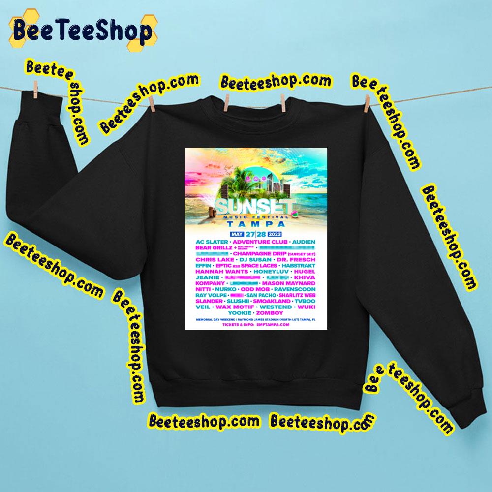 Sunset Music Festival 2023 Trending Unisex Sweatshirt Sunset Music Festival 2023 Trending Unisex Sweatshirt