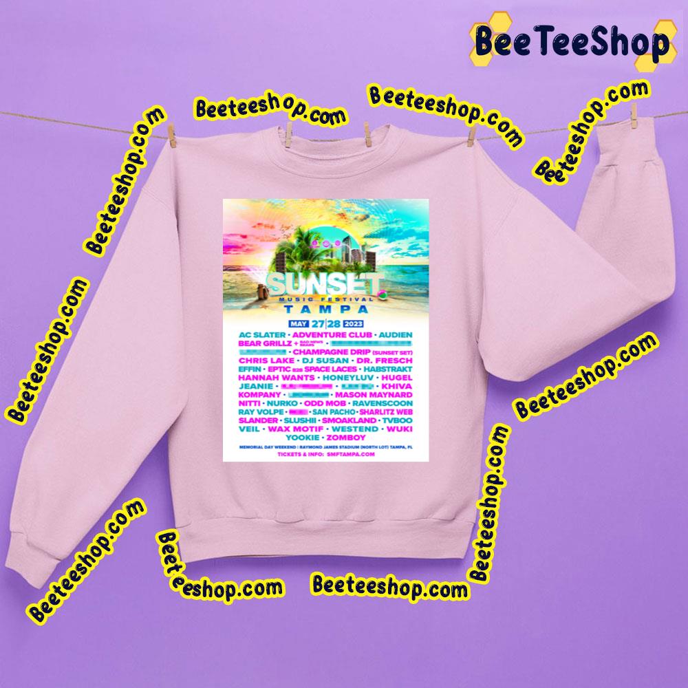 Sunset Music Festival 2023 Trending Unisex Sweatshirt Sunset Music Festival 2023 Trending Unisex Sweatshirt