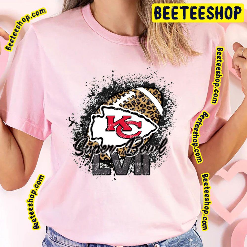 Super Bowl Football Lvii 2023 Leopart Pattern Trending Unisex Shirt Super Bowl Football Lvii 2023 Leopart Pattern Trending Unisex Shirt