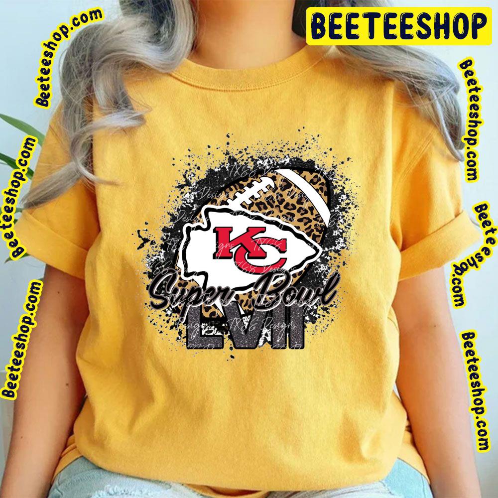 Super Bowl Football Lvii 2023 Leopart Pattern Trending Unisex Shirt Super Bowl Football Lvii 2023 Leopart Pattern Trending Unisex Shirt