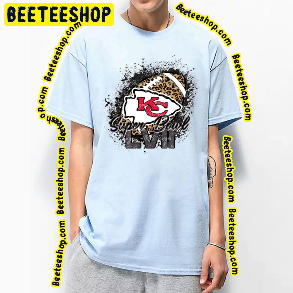 Super Bowl Football Lvii 2023 Leopart Pattern Trending Unisex Shirt Super Bowl Football Lvii 2023 Leopart Pattern Trending Unisex Shirt