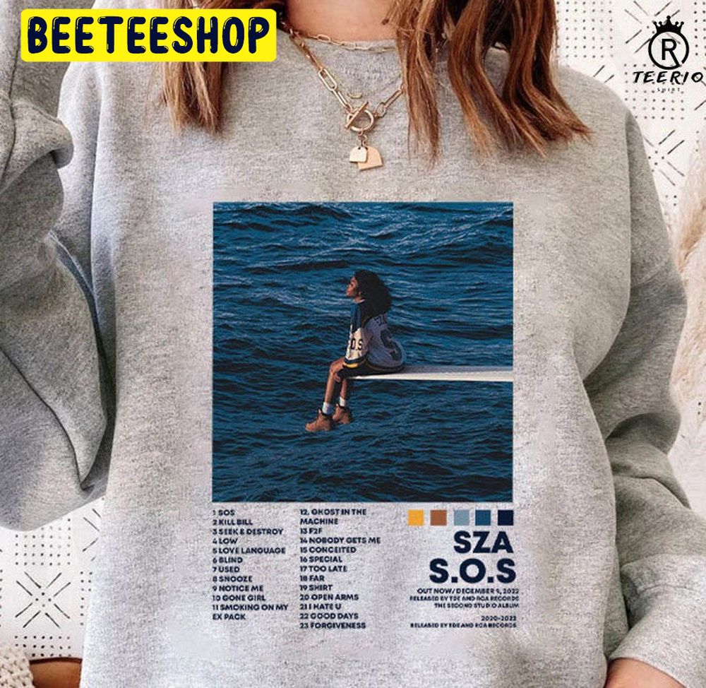 Sza Sos Tracklist Trending Unisex Sweatshirt Sza Sos Tracklist Trending Unisex Sweatshirt