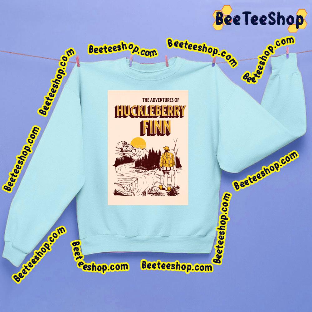 The Adventures Of Huckleberry Finn Mark Twain Book Cover Art Trending Unisex Shirt The Adventures Of Huckleberry Finn Mark Twain Book Cover Art Trending Unisex Shirt
