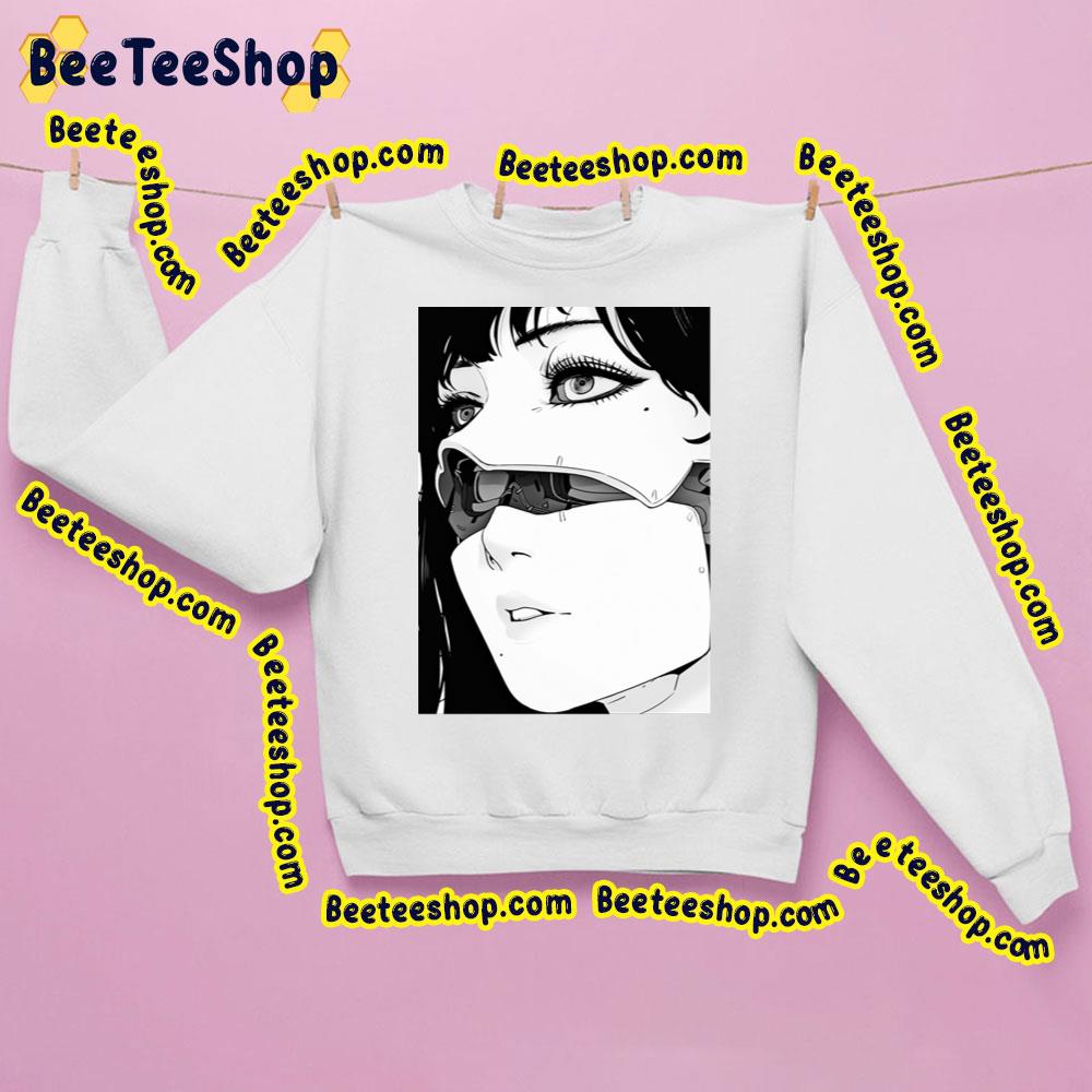 The Face Ghost In The Shell Trending Unisex Shirt The Face Ghost In The Shell Trending Unisex Shirt