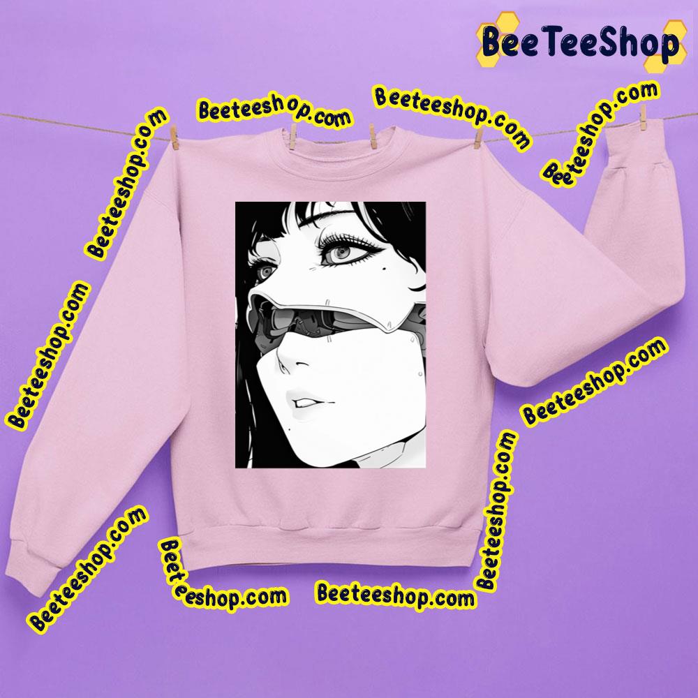 The Face Ghost In The Shell Trending Unisex Shirt The Face Ghost In The Shell Trending Unisex Shirt