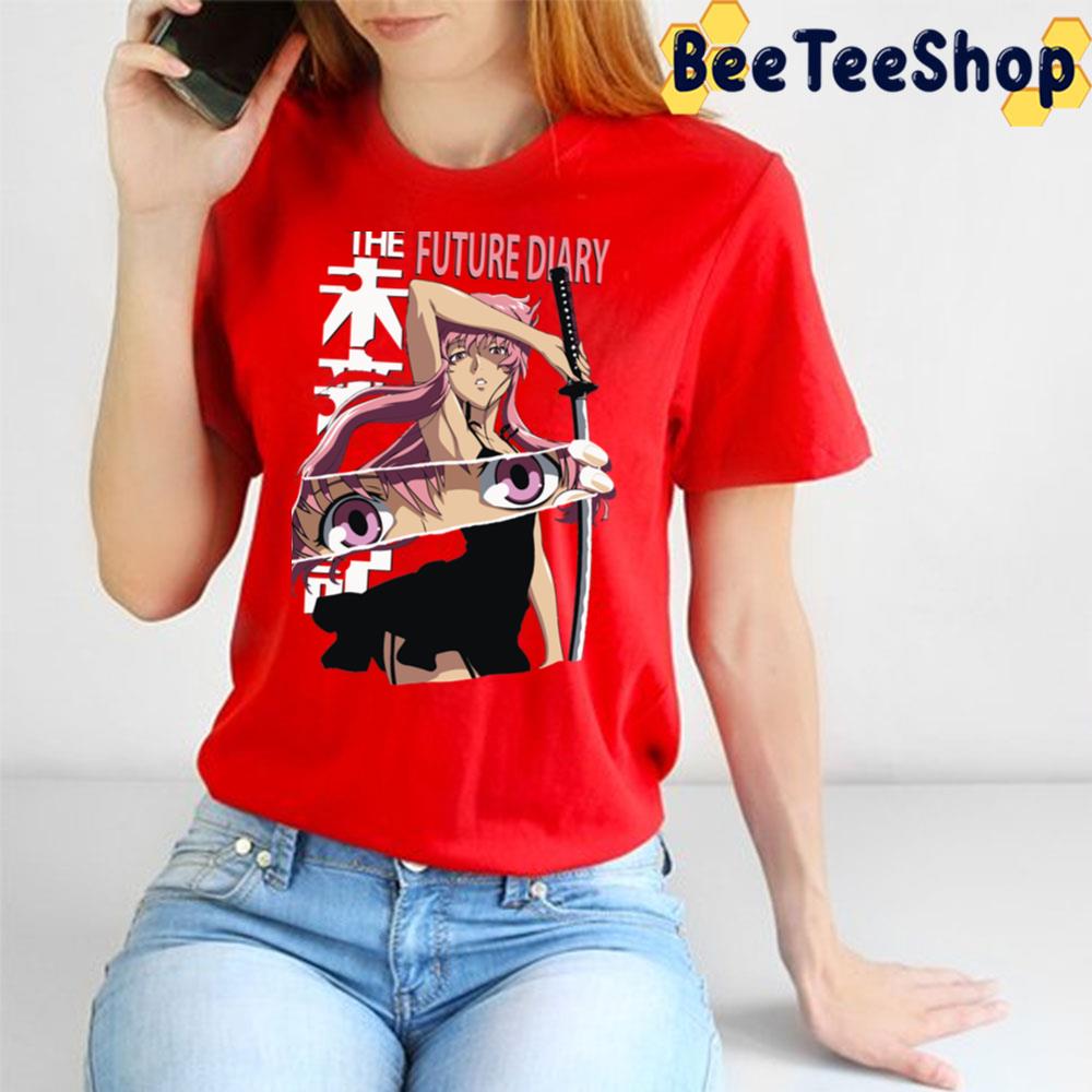The Future Diary Gasai Yuno Art Trending Unisex Shirt The Future Diary Gasai Yuno Art Trending Unisex Shirt